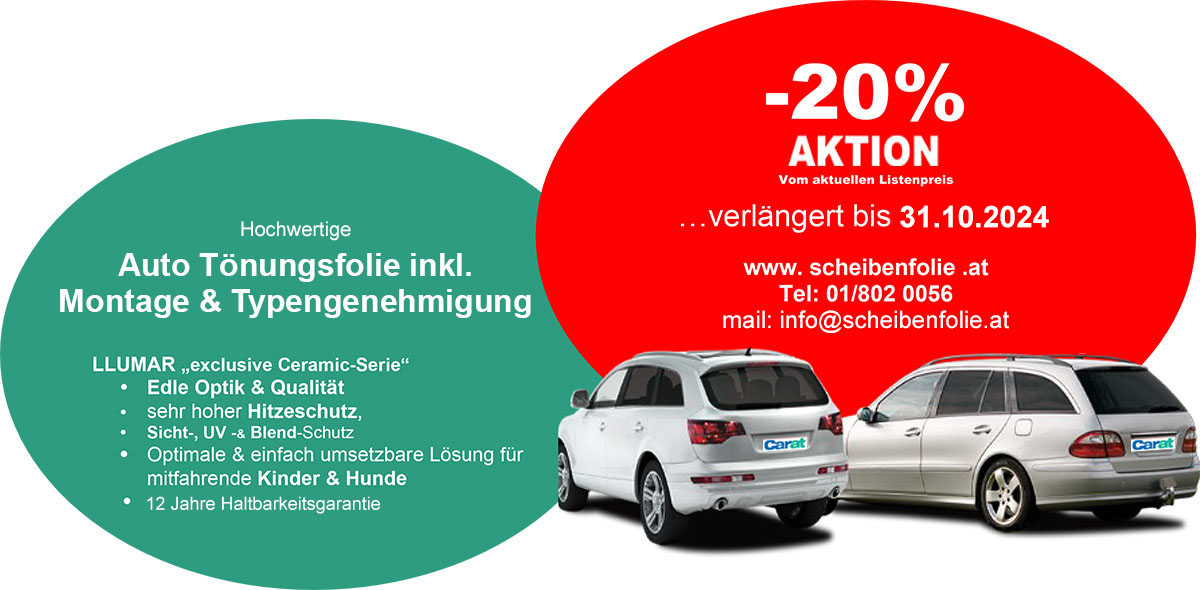 Professionelle Scheibenfolierung Scheibentönung Auto Folierung, € 130,-  (1220 Wien) - willhaben